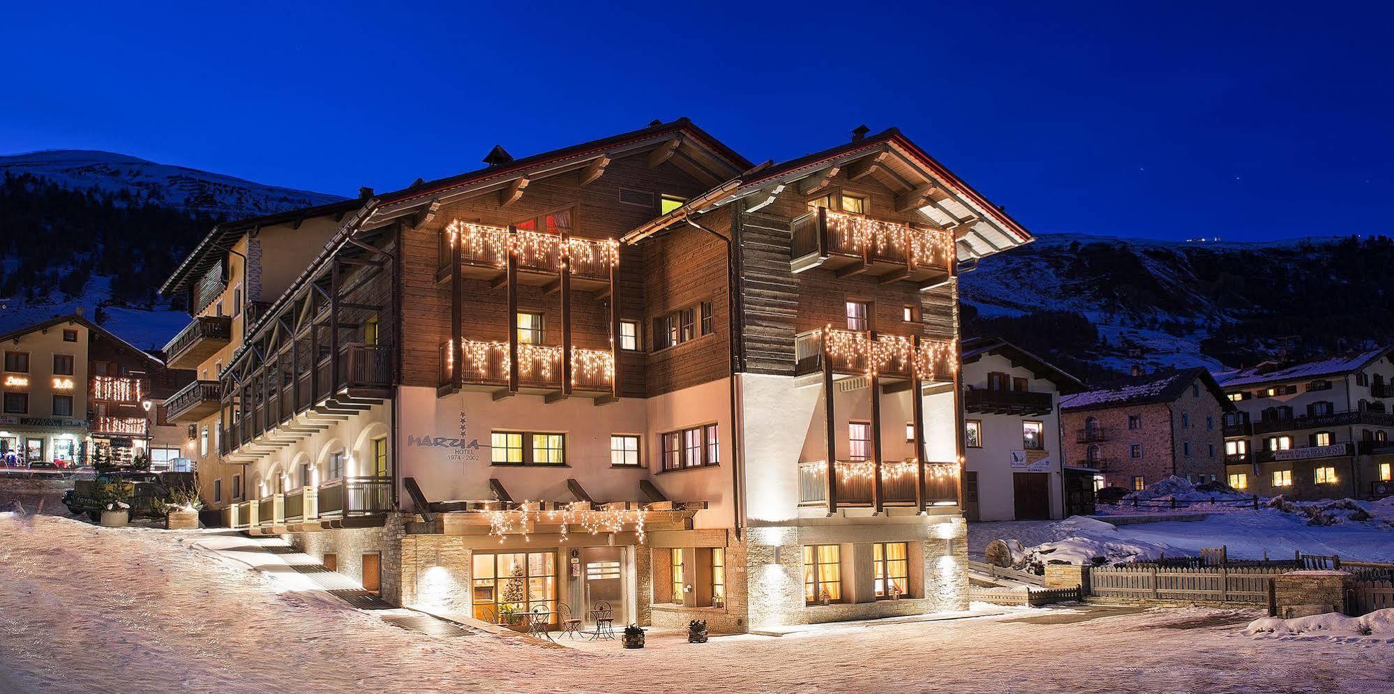 Hotel Marzia Livigno Exterior foto